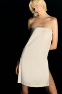 Vestido Curto Com Fenda Lateral Sabine Getty