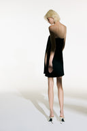 Vestido Curto Com Fenda Lateral Sabine Getty