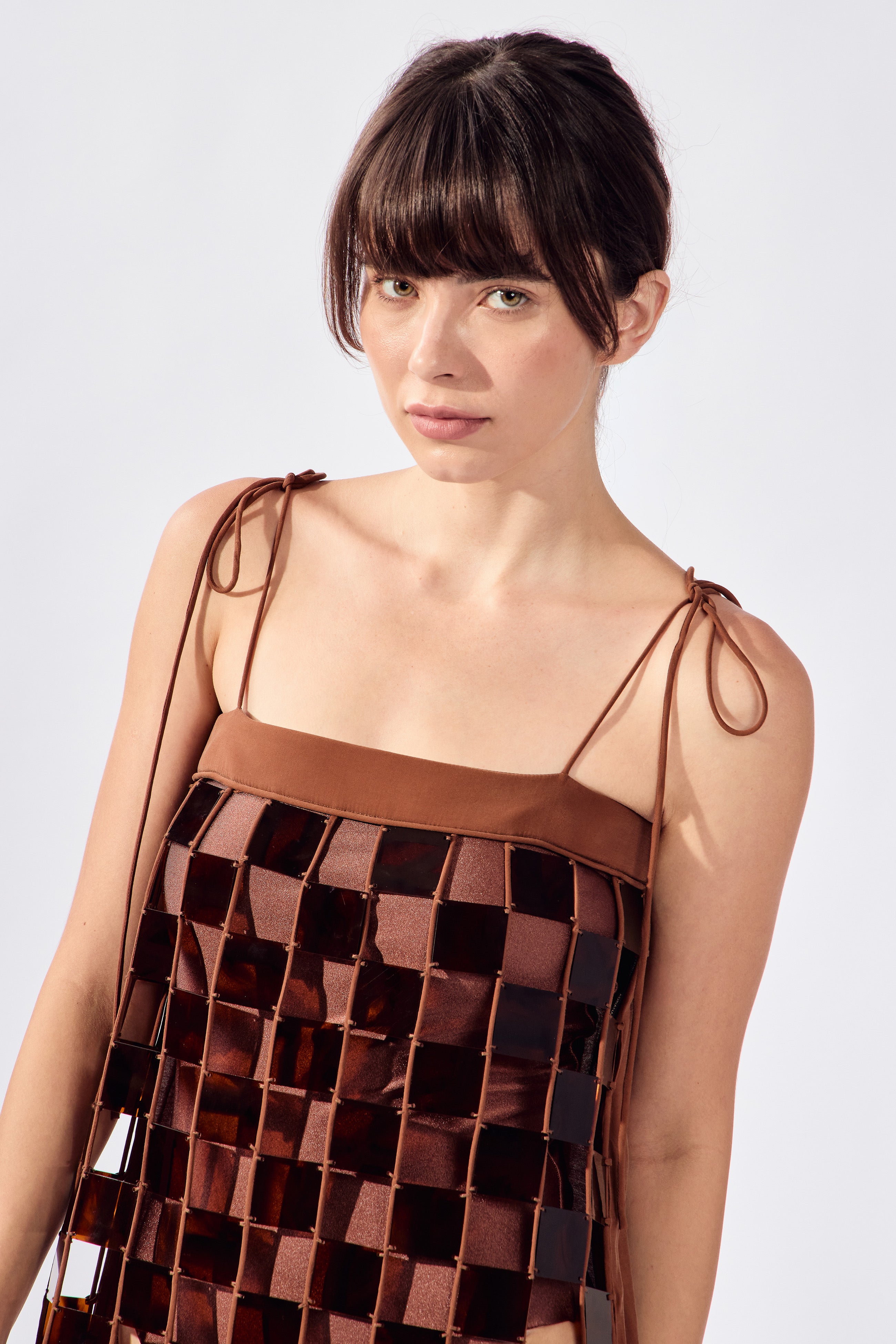 Vestido Curto Square Mosaic