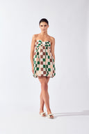 Vestido Curto Tomara Que Caia Square Mosaic