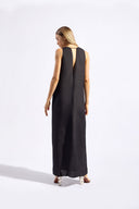 Vestido Longo Alças Com Laços Timeless