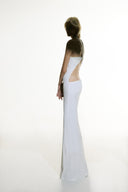 Vestido Longo Detalhe Recorte Sabine Getty