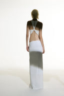 Vestido Longo Detalhe Recorte Sabine Getty