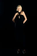 Vestido Longo Detalhe Recorte Sabine Getty