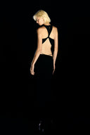 Vestido Longo Detalhe Recorte Sabine Getty