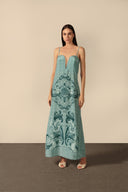 Vestido Longo Estruturado Hera