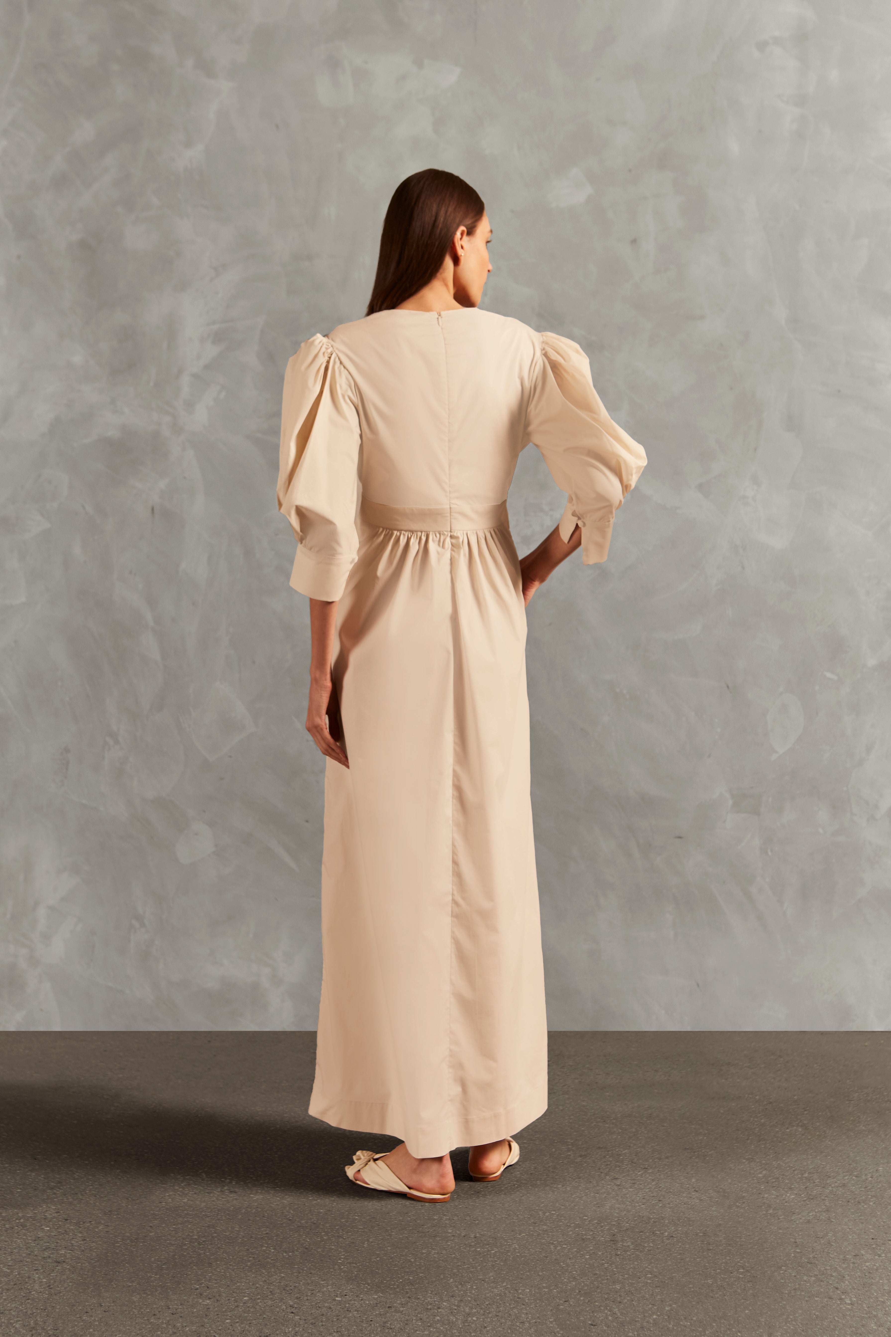 Vestido Longo Decote Ilusione Inamorata Lisos