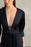 Vestido Longo Decote Ilusione Inamorata Lisos