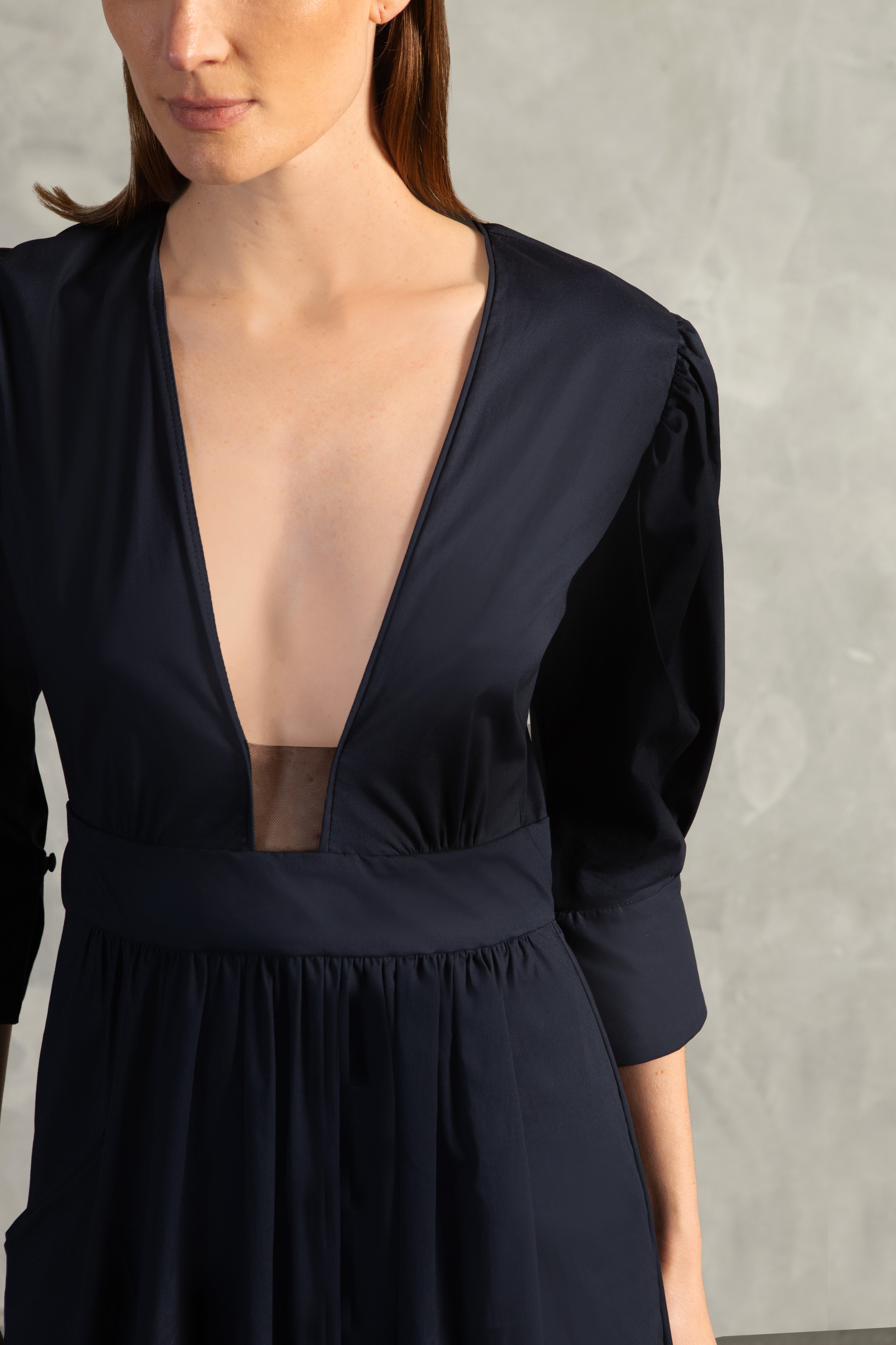 Vestido Longo Decote Ilusione Inamorata Lisos