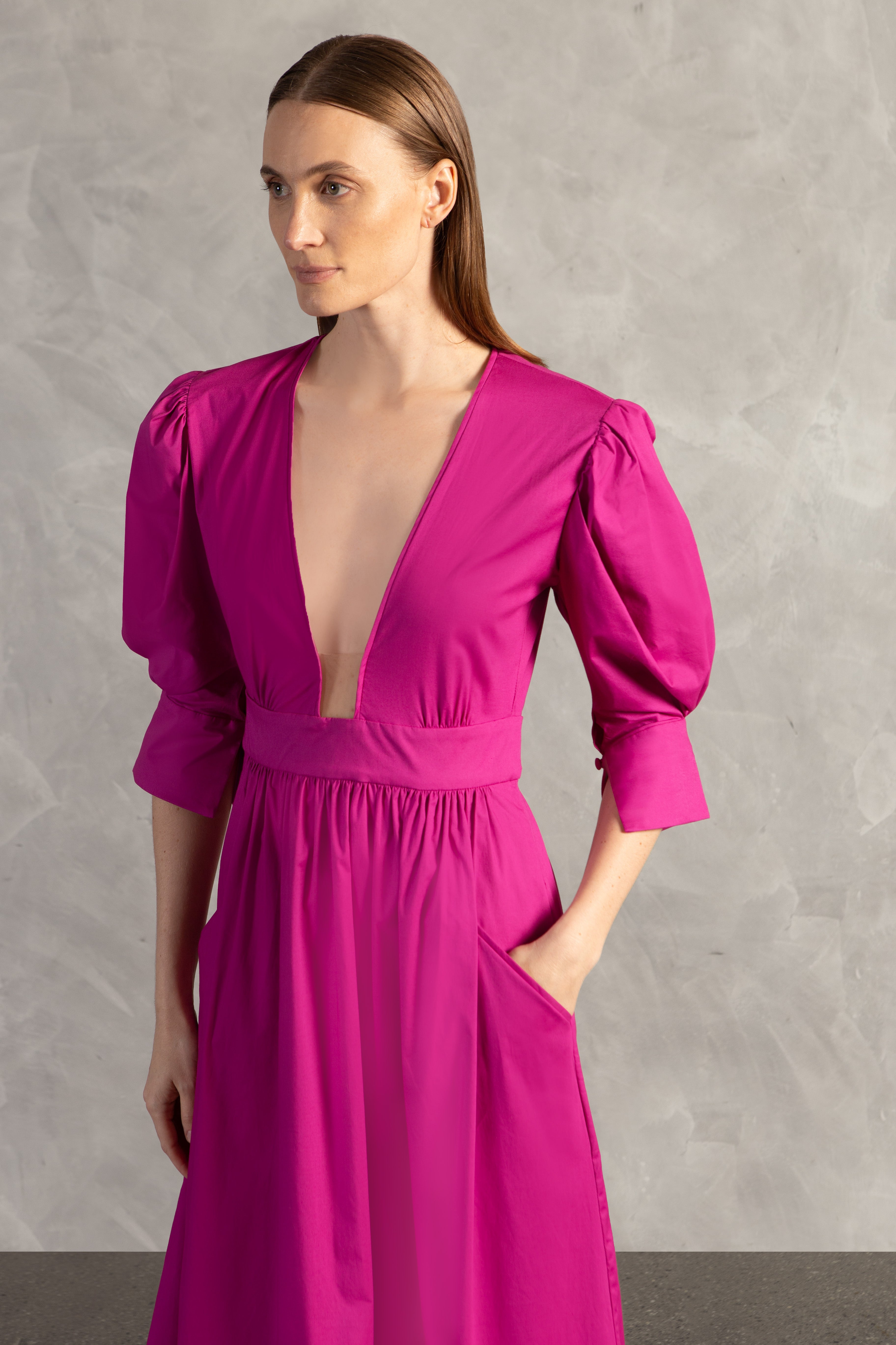 Vestido Longo Decote Ilusione Inamorata Lisos