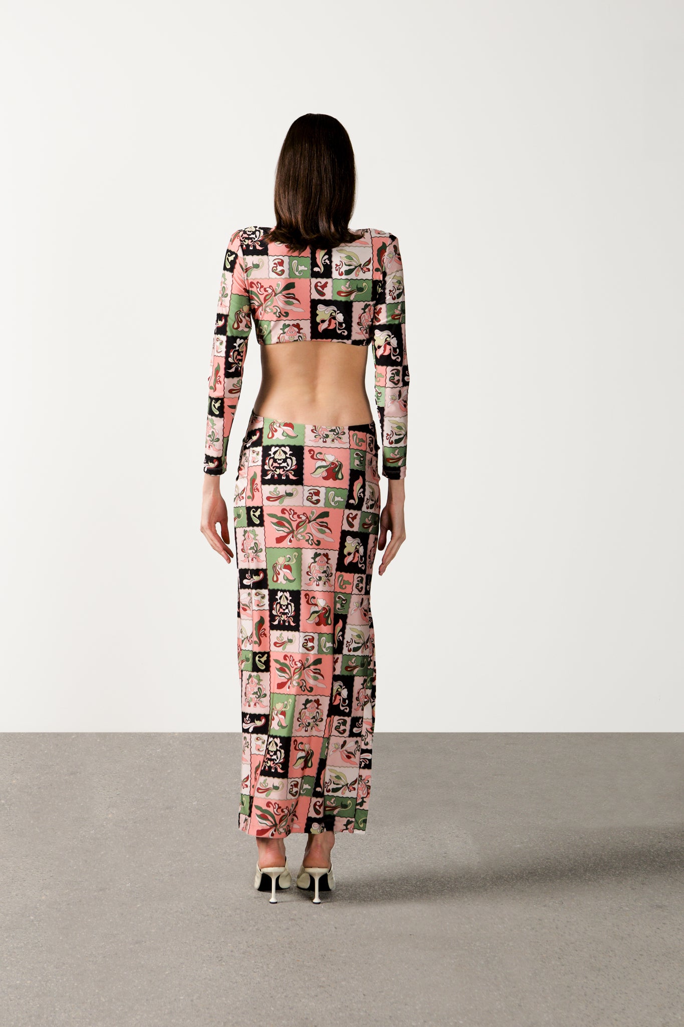 Vestido Longo Decote Profundo Inamorata