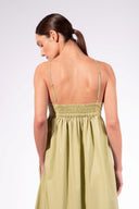 Vestido Longo Tiras Lisos