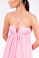 Vestido Longo Tiras Lisos