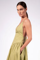 Vestido Longo Alças Lisos