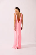 Vestido Longo Decote Costas Lisos