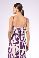 Vestido Longo Jacquard Bold Floral
