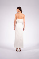 Vestido Longo Detalhe Babado New Year