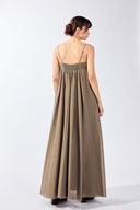 Vestido Longo Alças Solids Liso