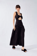 Vestido Longo Vazado Flora