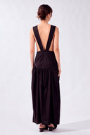 Vestido Longo Vazado Flora