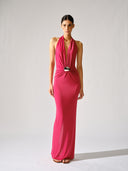 Vestido Longo Decote V Vênus