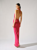 Vestido Longo Decote V Vênus