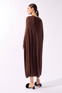 Vestido Capa Midi Bold Noir
