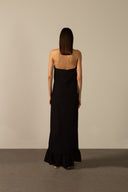 Vestido Longo Tomara que Caia Linho