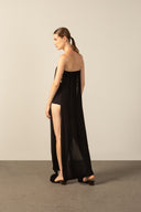 Vestido Tomara que Caia Detalhe Argolas Lisos