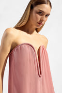 Vestido Tomara que Caia Decote Liso