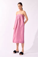 Vestido Tomara que Caia Tafetá