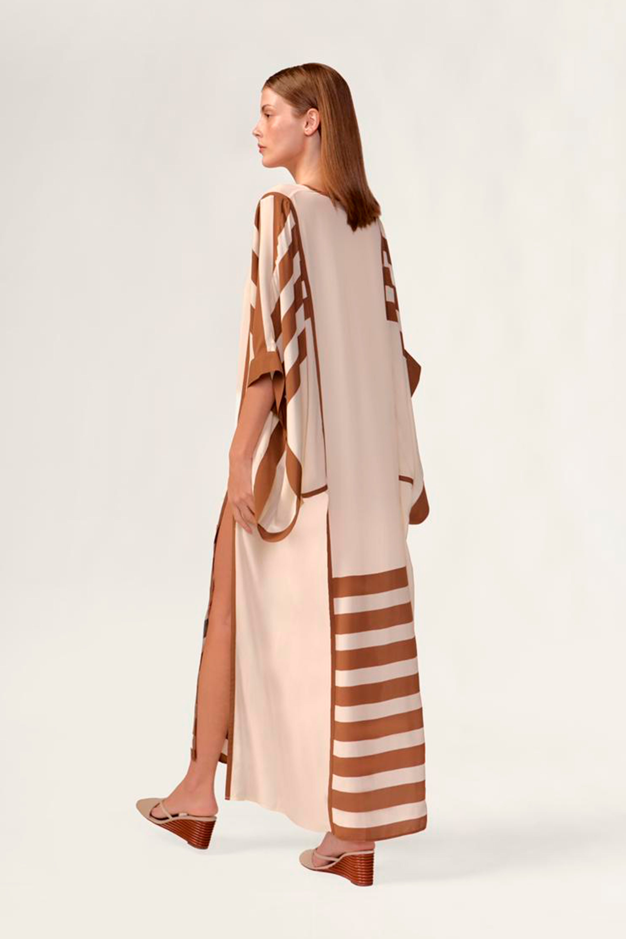 Kaftan Longo Listras