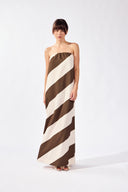 Vestido Longo TQC Backgammon Lisos