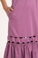 Vestido Longo Manga Bufante